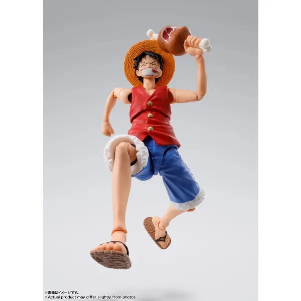 Bandai PRE-ORDER Monkey.D.Luffy -Romance Dawn- "One Piece", TAMASHII NATIONS S.H.Figuarts 2 Bandai PRE-ORDER Monkey.D.Luffy -Romance Dawn- "One Piece", TAMASHII NATIONS S.H.Figuarts - Image 2