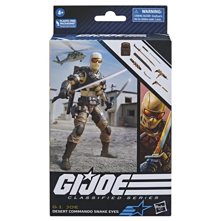 G.I. Joe Classified Series Desert Commando Snake Eyes 3 G.I. Joe Classified Series Desert Commando Snake Eyes - Image 3