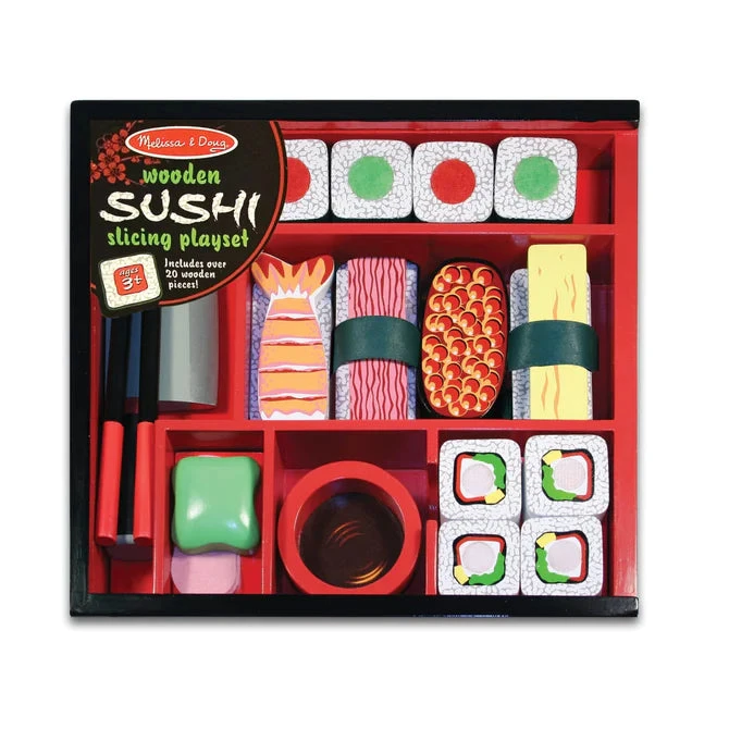 Melissa & Doug Melissa Doug Wooden Sushi Kit 1 Melissa & Doug Melissa Doug Wooden Sushi Kit