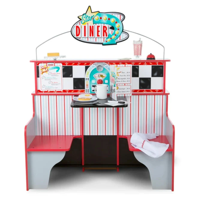 Melissa & Doug Star Diner Restaurant 1 Melissa & Doug Star Diner Restaurant