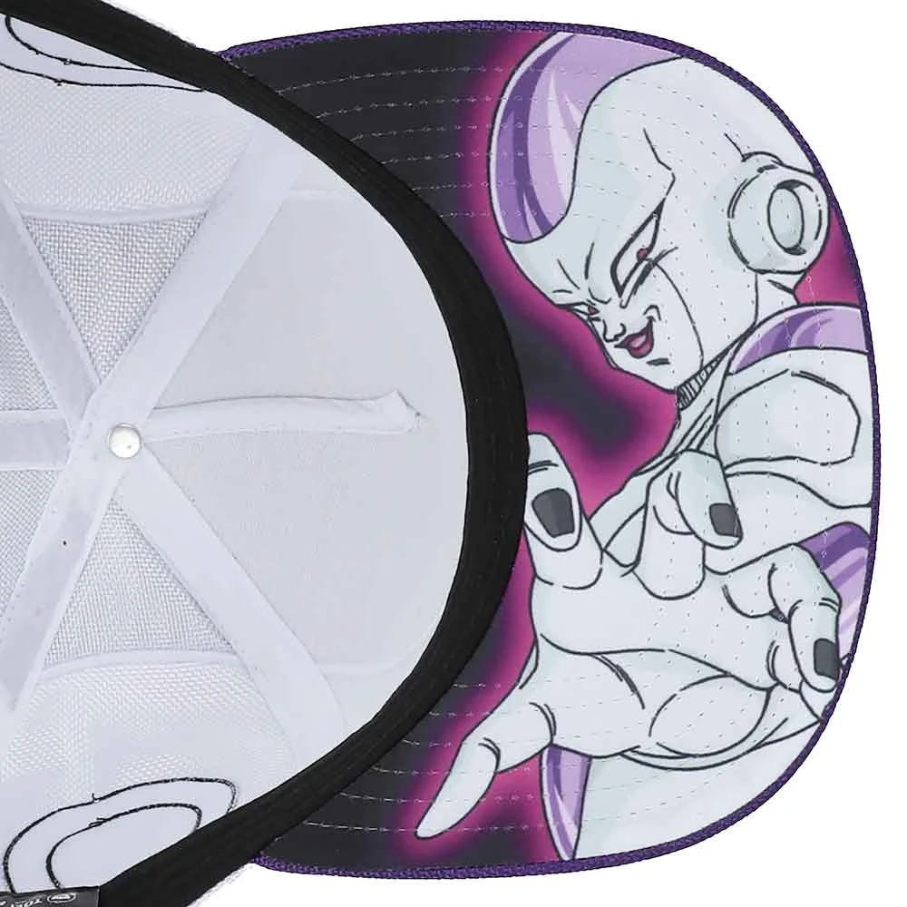 Bioworld DRAGON BALL Z FRIEZA BALLISTIC NYLON PRE-CURVED BILL SNAPBACK 2 Bioworld DRAGON BALL Z FRIEZA BALLISTIC NYLON PRE-CURVED BILL SNAPBACK - Image 2