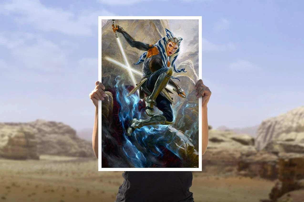 AHSOKA TANO: HANGING IN THE BALANCE Framed 2 AHSOKA TANO: HANGING IN THE BALANCE Framed - Image 2