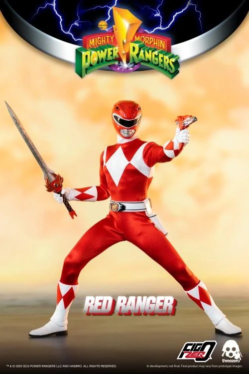 Mighty Morphin Power Rangers FigZero Red Ranger 1/6 Scale Figure 3 Mighty Morphin Power Rangers FigZero Red Ranger 1/6 Scale Figure - Image 3