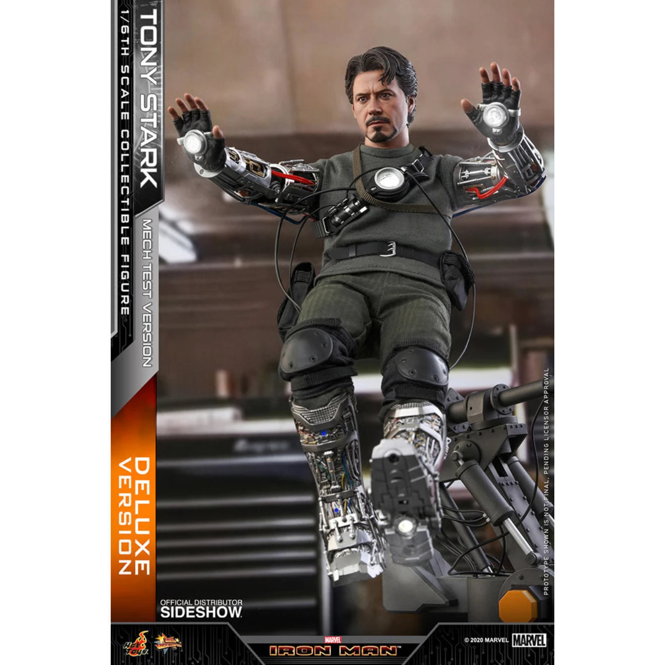 Tony Stark (Mech Test Deluxe Version) Sixth Scale Figure 3 Tony Stark (Mech Test Deluxe Version) Sixth Scale Figure - Image 3