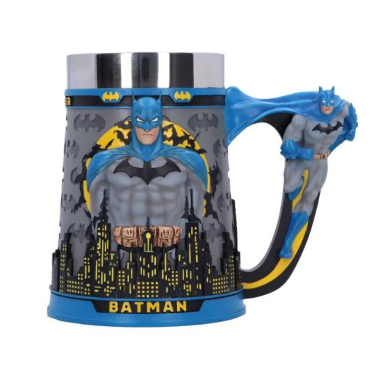 NEMESIS NOW Batman The Caped Crusader Tankard 15.5cm 1 NEMESIS NOW Batman The Caped Crusader Tankard 15.5cm