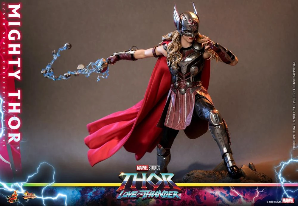 PRE-ORDER Thor: Love And Thunder MMS663 Mighty Thor 1/6th Scale Collectible Figure 7 PRE-ORDER Thor: Love And Thunder MMS663 Mighty Thor 1/6th Scale Collectible Figure - Image 7