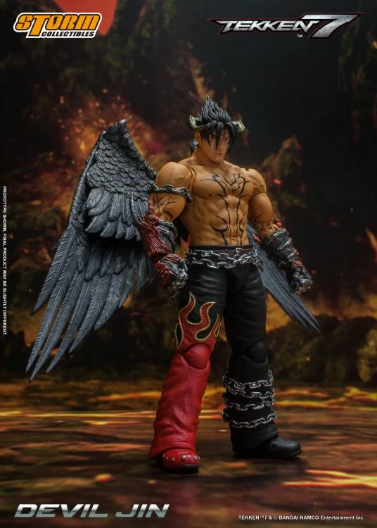 Tekken 7 Devil Jin 1/12 Scale Figure 3 Tekken 7 Devil Jin 1/12 Scale Figure - Image 3