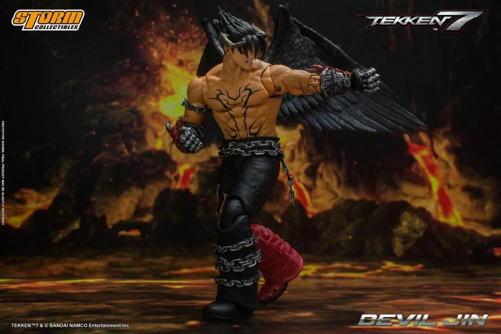 Tekken 7 Devil Jin 1/12 Scale Figure 14 Tekken 7 Devil Jin 1/12 Scale Figure - Image 14
