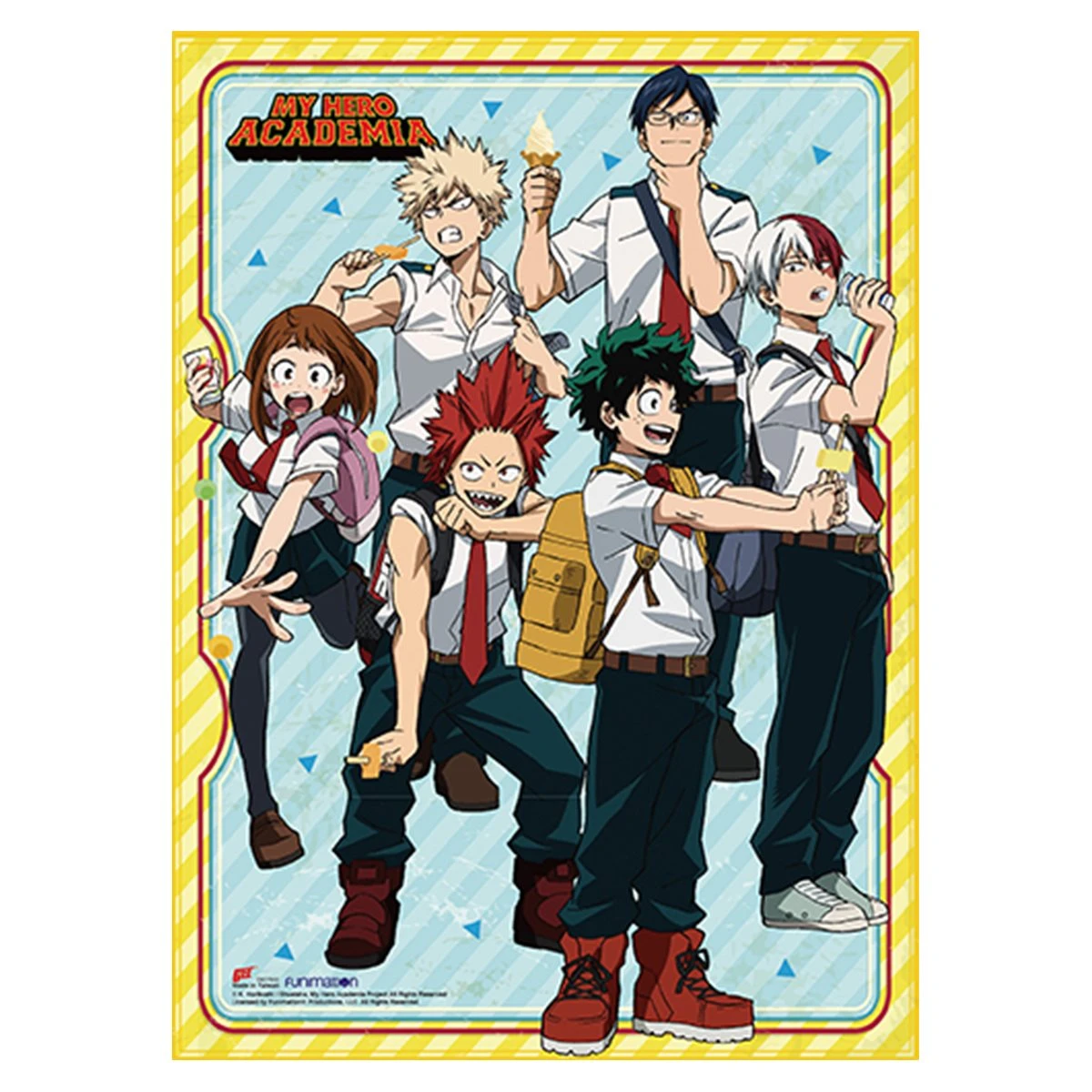 My Hero Academia S2 Ice Cream Group Wall Scroll 1 My Hero Academia S2 Ice Cream Group Wall Scroll