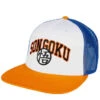 Bioworld DRAGON BALL Z SON GOKU EMBROIDERED MESH TRUCKER