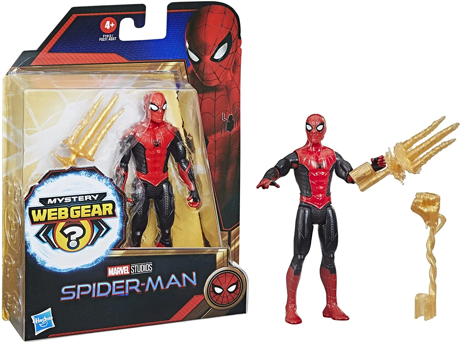 Spider-Man Marvel 6-Inch Mystery Web Gear Upgraded Black And Red Suit Action Figure 2 Spider-Man Marvel 6-Inch Mystery Web Gear Upgraded Black And Red Suit Action Figure - Image 2