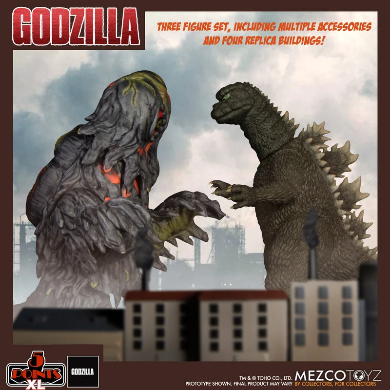 Godzilla Vs Hedorah (1971) Three Figure Boxed Set 2 Godzilla Vs Hedorah (1971) Three Figure Boxed Set - Image 2