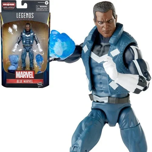 Avengers Comic Marvel Legends Blue Marvel 6-Inch Action Figure 2 Avengers Comic Marvel Legends Blue Marvel 6-Inch Action Figure - Image 2