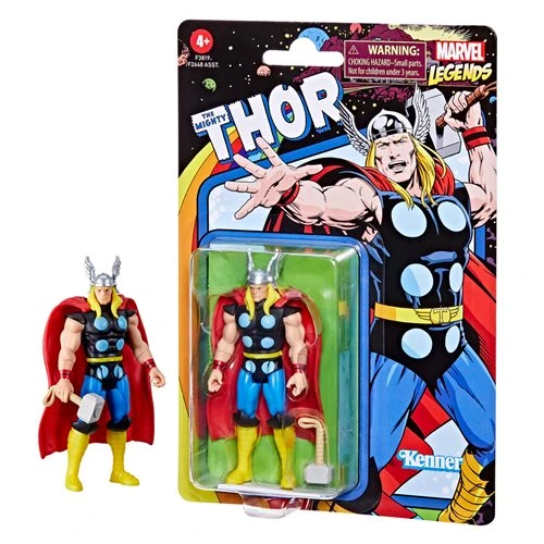Marvel Legends Retro 375 Collection 3 3/4-Inch Thor 2 Marvel Legends Retro 375 Collection 3 3/4-Inch Thor - Image 2