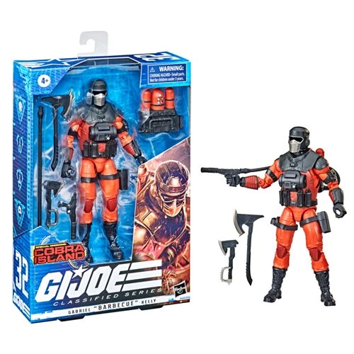 G.I. Joe Classified Series Special Missions: Cobra Island Gabriel Barbecue Kelly 6-Inch Action Figure - Exclusive 2 G.I. Joe Classified Series Special Missions: Cobra Island Gabriel Barbecue Kelly 6-Inch Action Figure - Exclusive - Image 2