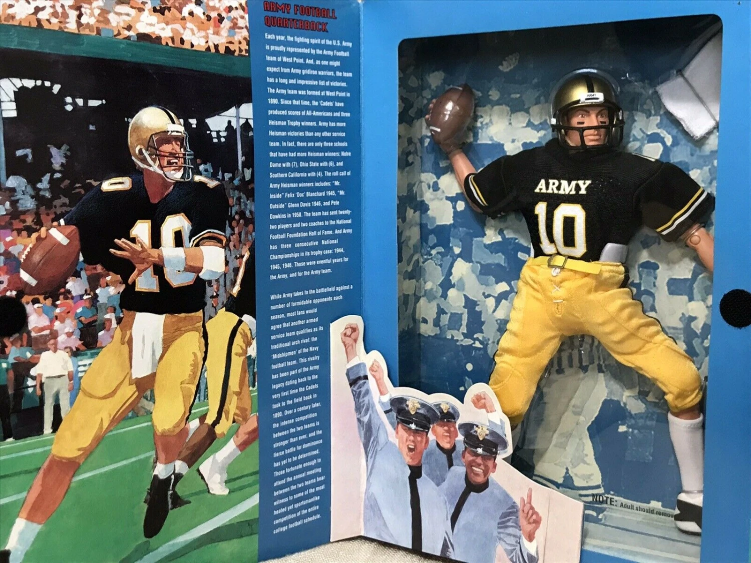 GI Joe Army Football Quarterback Classic Collection Military Sports 1998 Hasbro 2 GI Joe Army Football Quarterback Classic Collection Military Sports 1998 Hasbro - Image 2