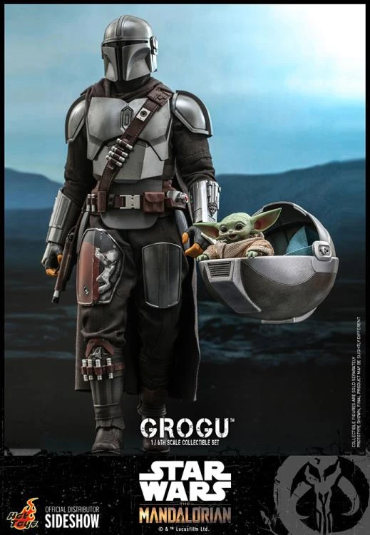 The Mandalorian TMS043 Grogu 1/6th Scale Collectible Figure Set 5 The Mandalorian TMS043 Grogu 1/6th Scale Collectible Figure Set - Image 5