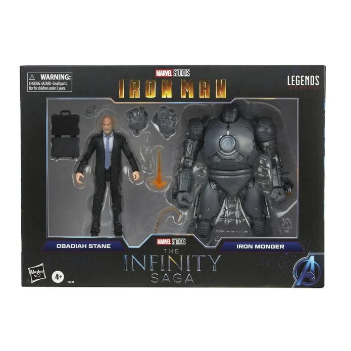 Avengers Infinity Saga Marvel Legends Iron Monger & Obadiah Stane 2 Avengers Infinity Saga Marvel Legends Iron Monger & Obadiah Stane - Image 2