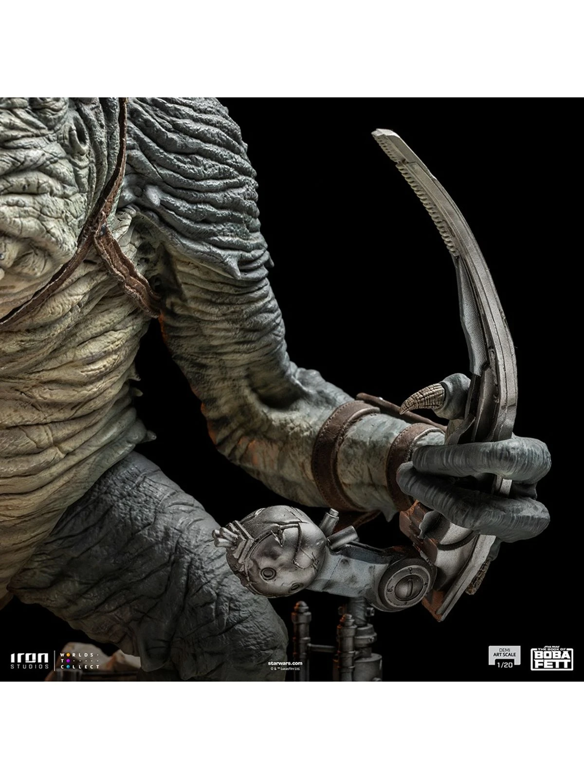PRE-ORDER - Statue Boba Fett & Rancor - The Book Of Boba Fett - Demi Art Scale 1/20 - Iron Studios 8 PRE-ORDER - Statue Boba Fett & Rancor - The Book Of Boba Fett - Demi Art Scale 1/20 - Iron Studios - Image 8