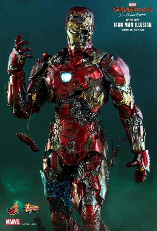 Spider-Man: Far From Home MMS580 Mysterio's Iron Man Illusion 1/6th Scale Collectible Figure 10 Spider-Man: Far From Home MMS580 Mysterio's Iron Man Illusion 1/6th Scale Collectible Figure - Image 10