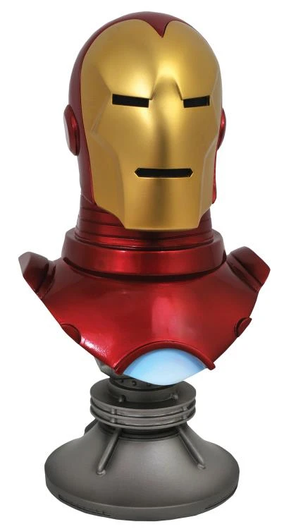 Marvel Legends In 3D Iron Man 1/2 Scale Limited Edition Bust 2 Marvel Legends In 3D Iron Man 1/2 Scale Limited Edition Bust - Image 2