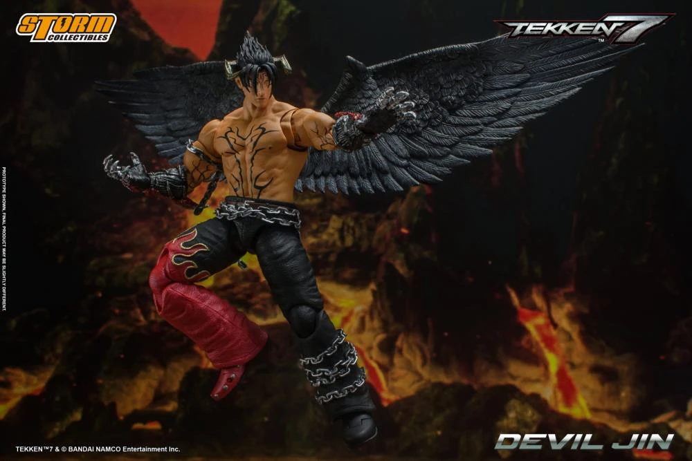 Tekken 7 Devil Jin 1/12 Scale Figure 5 Tekken 7 Devil Jin 1/12 Scale Figure - Image 5