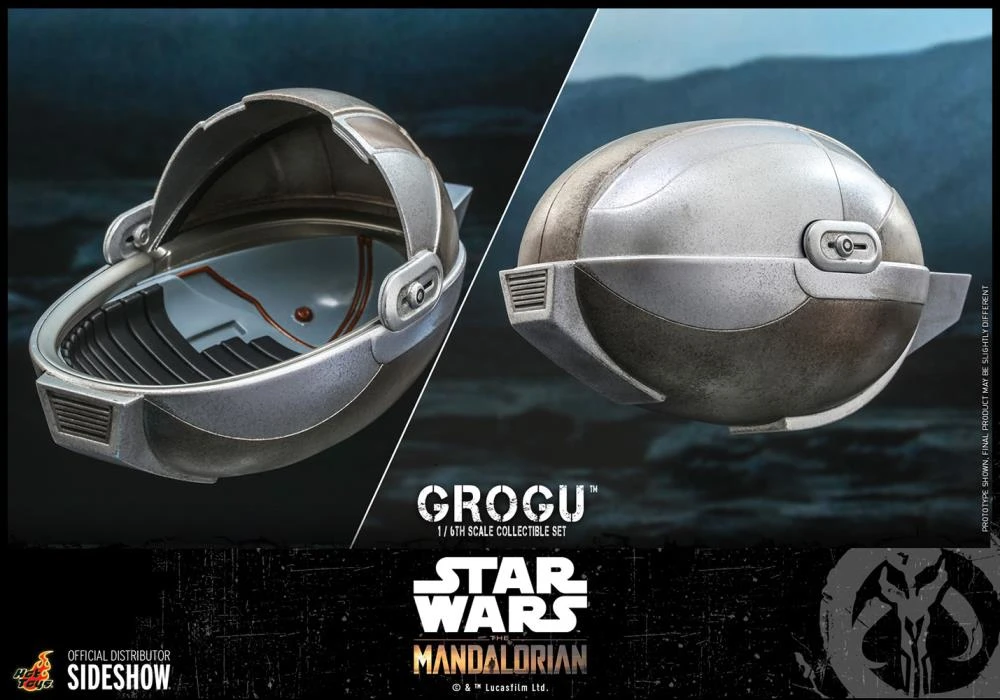 The Mandalorian TMS043 Grogu 1/6th Scale Collectible Figure Set 9 The Mandalorian TMS043 Grogu 1/6th Scale Collectible Figure Set - Image 9