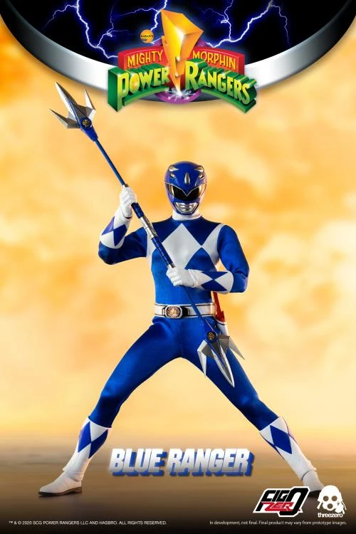 Mighty Morphin Power Rangers FigZero Blue Ranger 1/6 Scale Figure 2 Mighty Morphin Power Rangers FigZero Blue Ranger 1/6 Scale Figure - Image 2