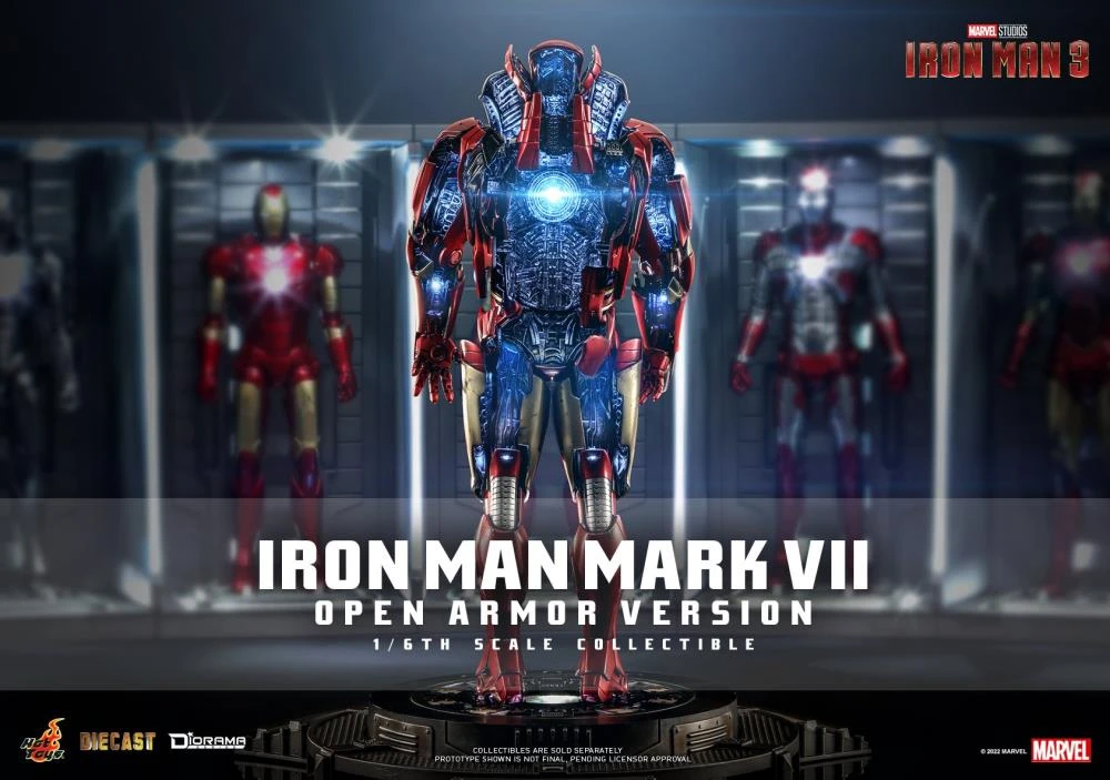 PRE-ORDER Iron Man 3 DS004D51 Iron Man Mark VII (Open Armor Ver.) 1/6 Scale Collectible Diorama 3 PRE-ORDER Iron Man 3 DS004D51 Iron Man Mark VII (Open Armor Ver.) 1/6 Scale Collectible Diorama - Image 3
