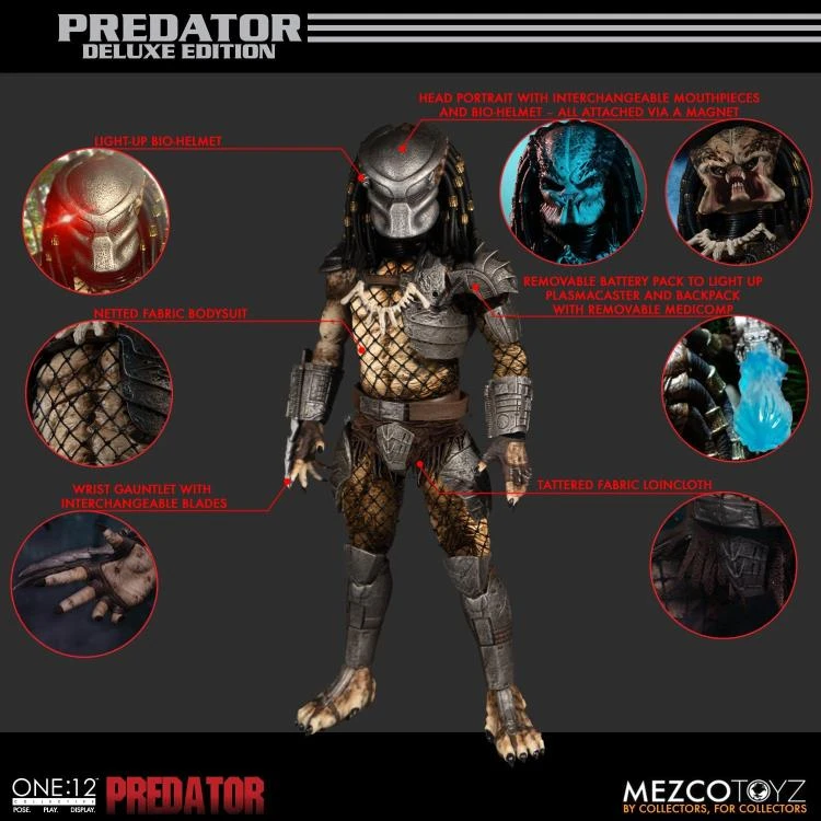 Predator One:12 Collective Predator Deluxe Edition Figure 16 Predator One:12 Collective Predator Deluxe Edition Figure - Image 16