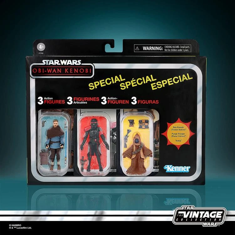Star Wars: The Vintage Collection Obi-Wan Kenobi Three-Pack 2 Star Wars: The Vintage Collection Obi-Wan Kenobi Three-Pack - Image 2