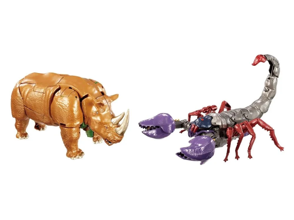 Transformers: Beast Wars BWVS-02 Rhinox Vs. Scorponok (Premium Finish) Two-Pack 2 Transformers: Beast Wars BWVS-02 Rhinox Vs. Scorponok (Premium Finish) Two-Pack - Image 2