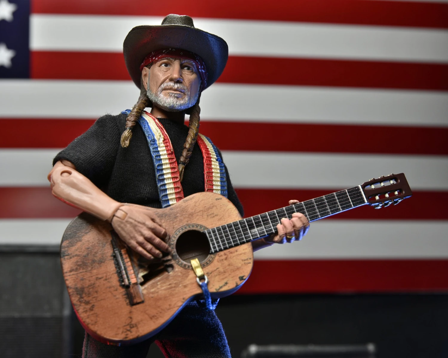 NECA PRE-ORDER Willie Nelson 8” Clothed Action Figure 4 NECA PRE-ORDER Willie Nelson 8” Clothed Action Figure - Image 4