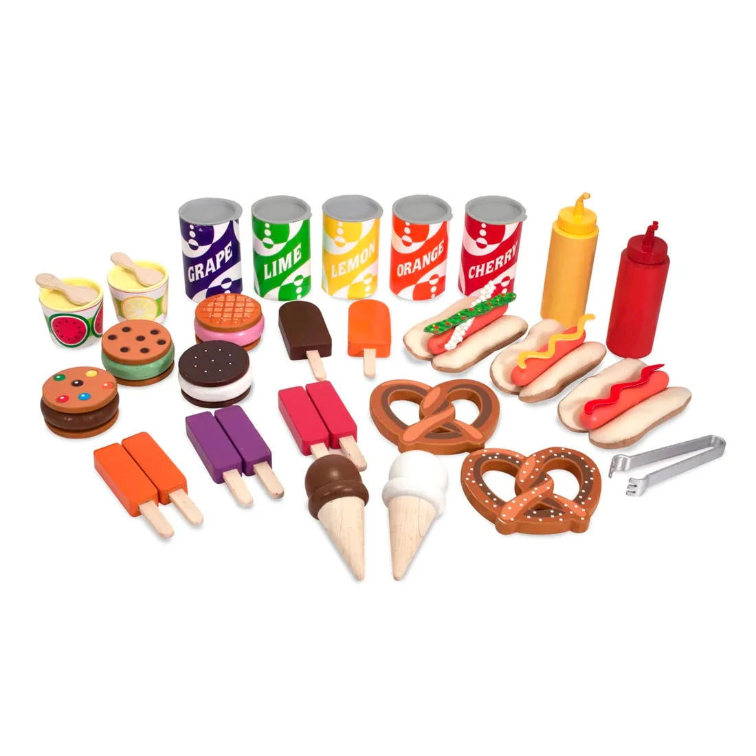 Melissa & Doug Snacks & Sweets Food Cart Melissa And Doug 3 Melissa & Doug Snacks & Sweets Food Cart Melissa And Doug - Image 3