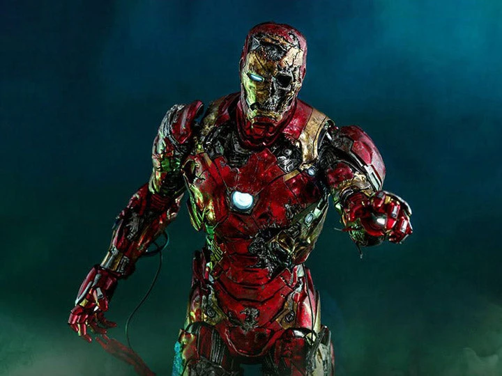 Spider-Man: Far From Home MMS580 Mysterio's Iron Man Illusion 1/6th Scale Collectible Figure 2 Spider-Man: Far From Home MMS580 Mysterio's Iron Man Illusion 1/6th Scale Collectible Figure - Image 2