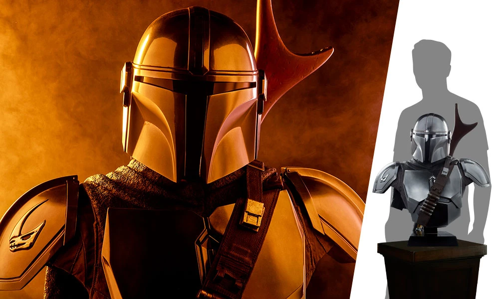 The Mandalorian - Din Djarin Life-Size Bust 2 The Mandalorian - Din Djarin Life-Size Bust - Image 2