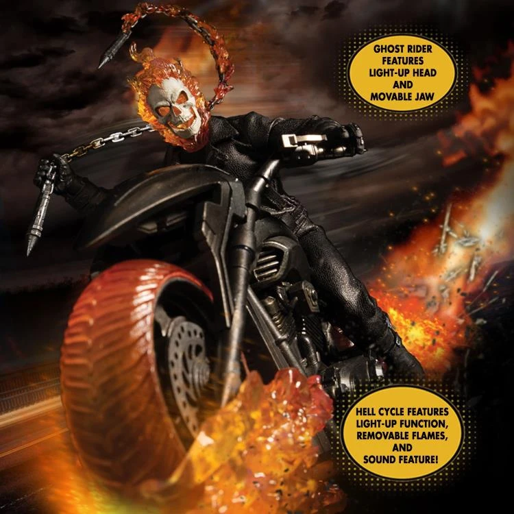 Marvel One:12 Collective Ghost Rider & Hell Cycle Set 3 Marvel One:12 Collective Ghost Rider & Hell Cycle Set - Image 3