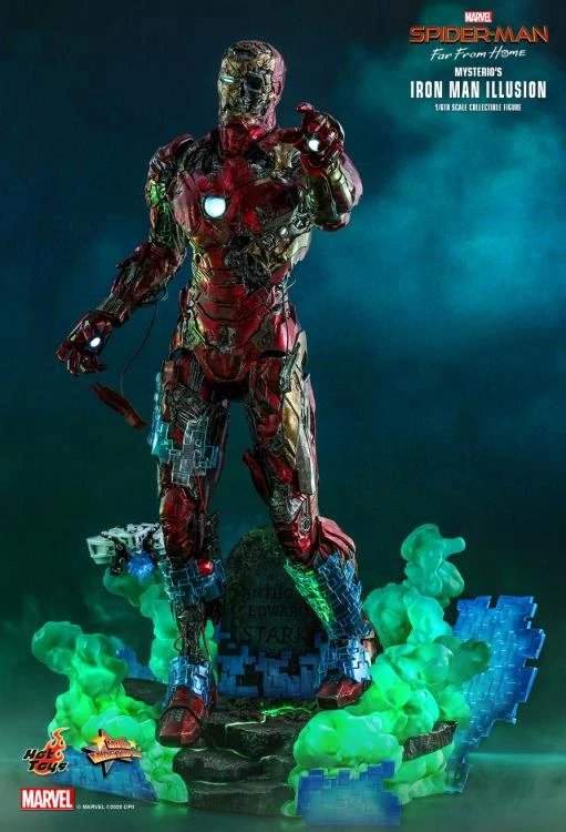 Spider-Man: Far From Home MMS580 Mysterio's Iron Man Illusion 1/6th Scale Collectible Figure 6 Spider-Man: Far From Home MMS580 Mysterio's Iron Man Illusion 1/6th Scale Collectible Figure - Image 6