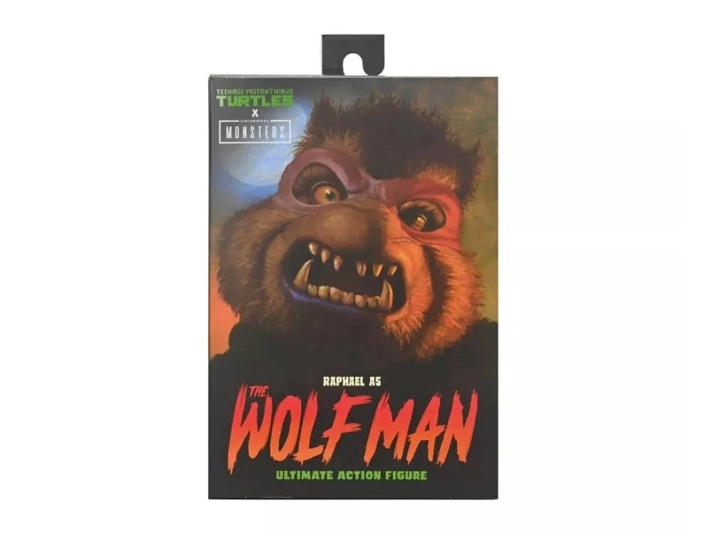 NECA Universal Monsters X Teenage Mutant Ninja Turtles Ultimate Raphael As Wolfman 3 NECA Universal Monsters X Teenage Mutant Ninja Turtles Ultimate Raphael As Wolfman - Image 3