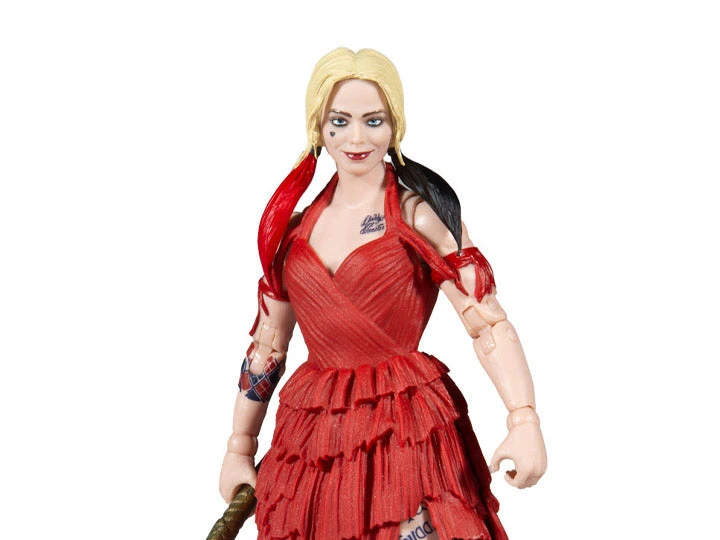 The Suicide Squad DC Multiverse Harley Quinn Action Figure (Collect To Build: King Shark) 2 The Suicide Squad DC Multiverse Harley Quinn Action Figure (Collect To Build: King Shark) - Image 2