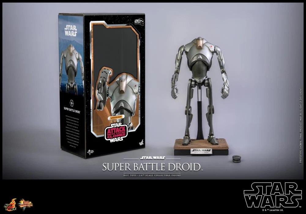 Star Wars: Attack Of The Clones MMS682 Super Battle Droid 1/6th Scale Collectible Figure 17 Star Wars: Attack Of The Clones MMS682 Super Battle Droid 1/6th Scale Collectible Figure - Image 17