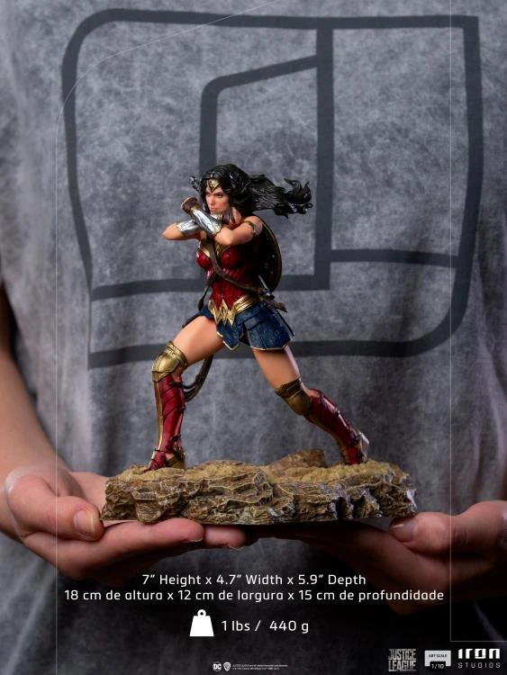 Zack Snyder's Justice League Wonder Woman 1/10 Art Scale Limited Edition Statue 15 Zack Snyder's Justice League Wonder Woman 1/10 Art Scale Limited Edition Statue - Image 15