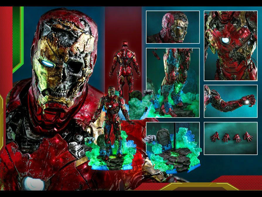 Spider-Man: Far From Home MMS580 Mysterio's Iron Man Illusion 1/6th Scale Collectible Figure 17 Spider-Man: Far From Home MMS580 Mysterio's Iron Man Illusion 1/6th Scale Collectible Figure - Image 17