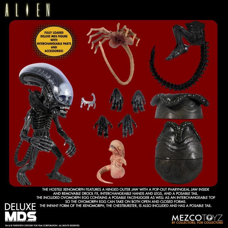 Alien Mezco Designer Series Deluxe Alien Set 11 Alien Mezco Designer Series Deluxe Alien Set - Image 11