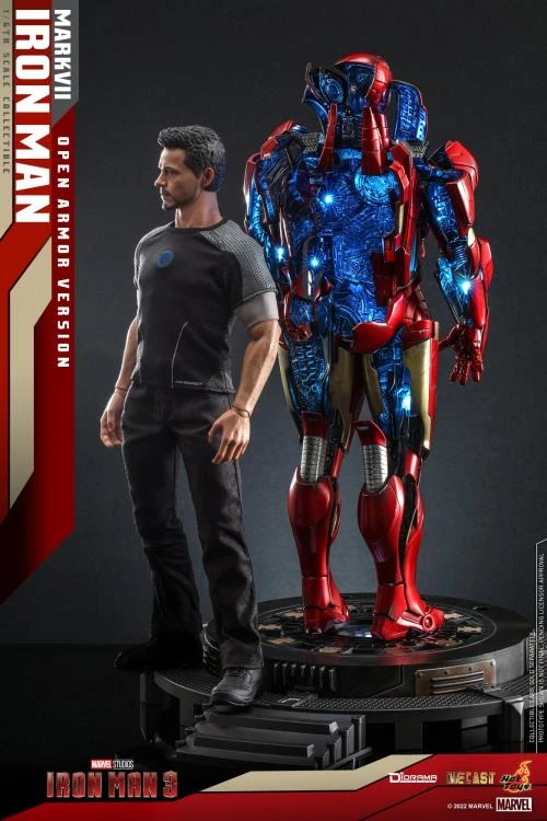 PRE-ORDER Iron Man 3 DS004D51 Iron Man Mark VII (Open Armor Ver.) 1/6 Scale Collectible Diorama 6 PRE-ORDER Iron Man 3 DS004D51 Iron Man Mark VII (Open Armor Ver.) 1/6 Scale Collectible Diorama - Image 6