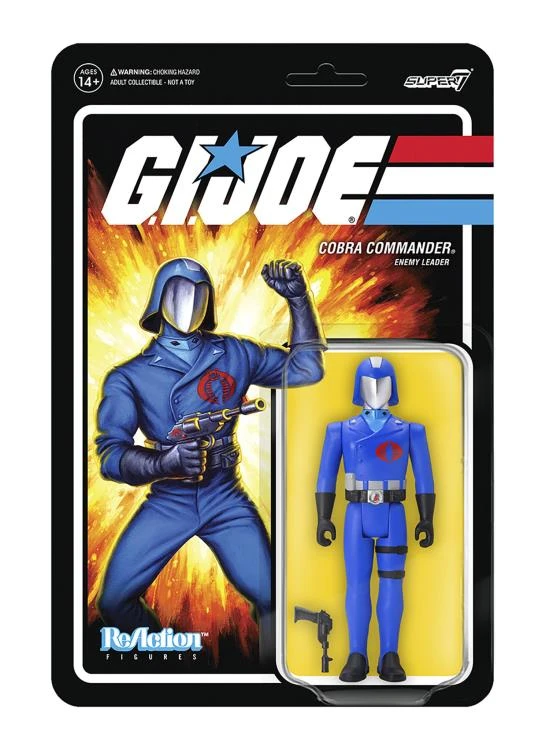 G.I. Joe ReAction Cobra Commander Figure 2 G.I. Joe ReAction Cobra Commander Figure - Image 2
