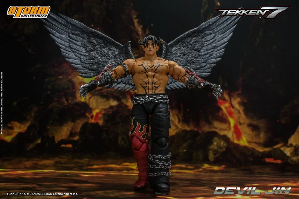 Tekken 7 Devil Jin 1/12 Scale Figure 7 Tekken 7 Devil Jin 1/12 Scale Figure - Image 7