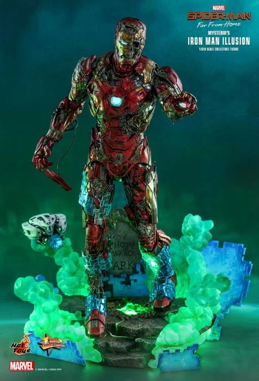 Spider-Man: Far From Home MMS580 Mysterio's Iron Man Illusion 1/6th Scale Collectible Figure 5 Spider-Man: Far From Home MMS580 Mysterio's Iron Man Illusion 1/6th Scale Collectible Figure - Image 5