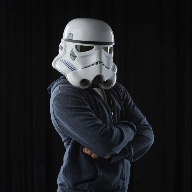 PRE-ORDER Star Wars: The Black Series Stormtrooper (Rogue One) 1:1 Scale Wearable Helmet (Voice Changer) 3 PRE-ORDER Star Wars: The Black Series Stormtrooper (Rogue One) 1:1 Scale Wearable Helmet (Voice Changer) - Image 3