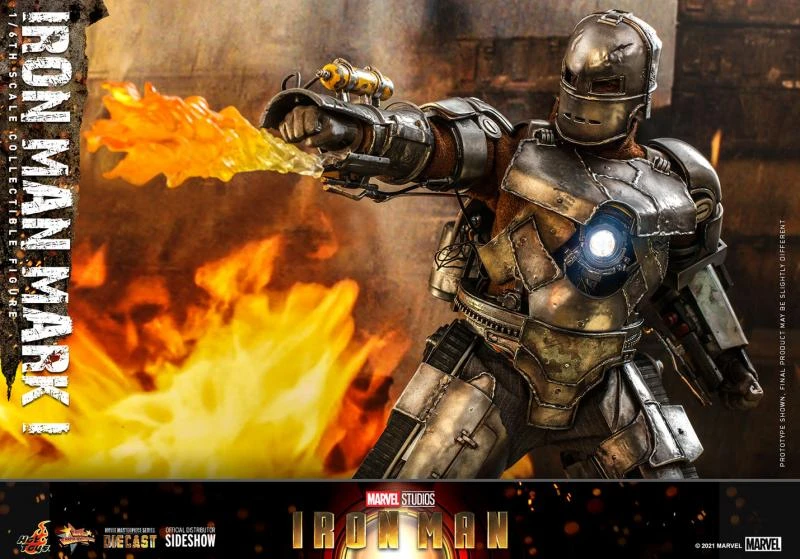 Iron Man Mark I Sixth Scale Figure By Hot Toys 2 Iron Man Mark I Sixth Scale Figure By Hot Toys - Image 2
